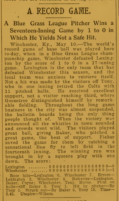 Sporting News, Vol. 53 No. 11, May 22, 1909 Contributed by Darrell Pittman
