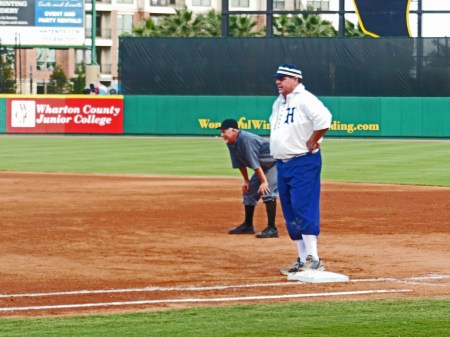 LARRY HAJDUK HOUSTON BABEIS 1ST BASE-PITCHER FATHER OF ALEX AND ZACH HAJDUK