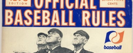 THE OFFICIAL RULES OF BASEBALL Unless these rules came down Mount Sinai from a Power Far Greater Than Ourselves, perhaps a few could stand some re-writing.