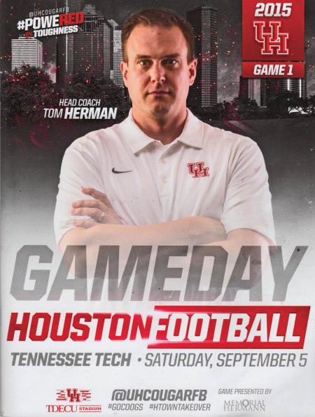 UH Football Coach Tom Herman Gets a Raise to $3 Million as 1st Step in Gradient Annual Increases in His Pay.