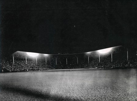 Buffalo Stadium Houston, Texas Its Post WWII Night Game Look