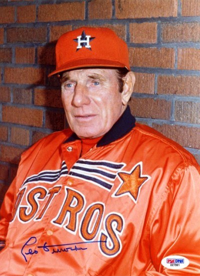 Leo Durocher The Lip wasn't quite as rough during his last managerial stop, but he was never mistaken for the Dalia Lama, even during his brief Astros tenure.