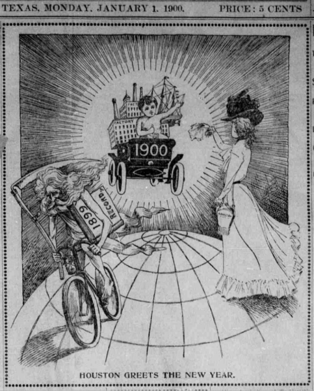 Houston Post January 1, 1900 Contributed by Darrell Pittman
