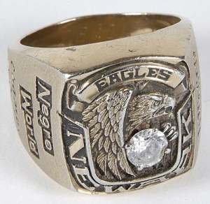 1946 Newark Eagles World Championship Ring Owned by Player, Chris Cole Sold at Auction in 2010