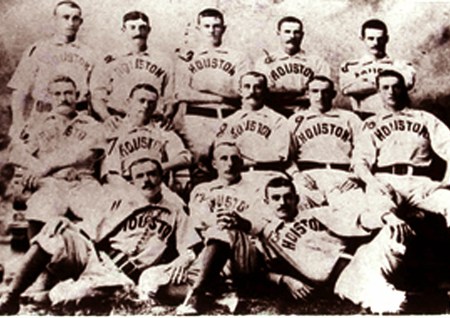 The Houston Base Ball Club 1889 Primary Tenants Fair Grounds Park Milam @ McGowen Houston, Texas