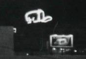 Fair Maid Bakery Sign Buffalo Stadium Beyond the Center Field Wall