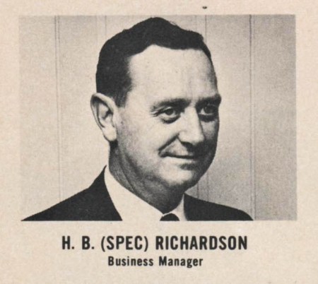 Spec Richardson 1959 General Manager Houston Buffs Affirming Segregated Entry and Seating for Black Fans at Buff/Busch Stadium in 1959 was Spec's policy, even if the club itself was integrated.