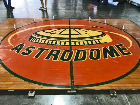 A Section of the 1971 Floor Houston Astrodome Courtesy of the Houston Chronicle