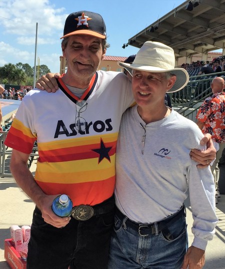 Darrell and his good friend Bob and former co-worker from South Carolina got to have a happy reunion because of the trip.