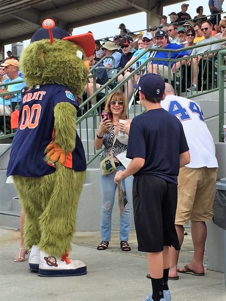 Orbit Gives Fans a Hard Time!