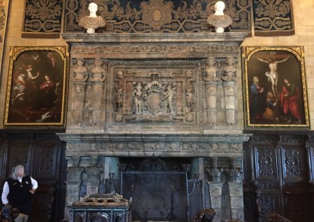 The Great 15th Century Fireplace The Hearts Castle, San Simeon, CA Photo by Mike McCroskey