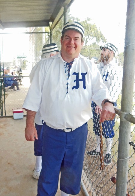 SABR writer Joe Thompson decided to make a little history of his own this year as a new member of the Houston Babies.