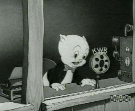Porky Pigg Radio Broadcast Play-By-Play