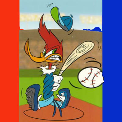6) On a related note, MLB has hired Woody Woodpecker as baseball's official