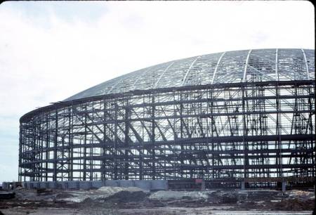 As it once was during construction, the unique architectural design of the Astrodome would again be visual in the Richards-Olschner Plan.