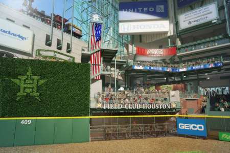 Future View of Deep Center Area Minute Maid Park 2017 By Houston Chronicle