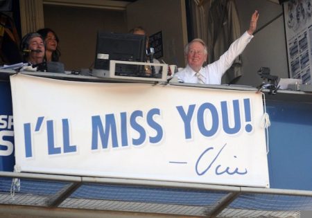 Vin Scully Says Goodbye ~ Some Goodbyes Are Never Quite Done When They Are Performed in the Name of Love..