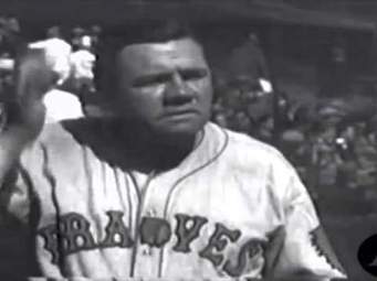 Babe Ruth 1935 Boston Braves