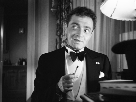 "You don't want to hear the truth, Mr. Spade. Bow ties are for sissie. They are cool! If you don't want to be taken for a sissy, why don't you stop bogarting those chorus girl cigarette and get you some Cuban cigars. SOgies are the coice of real men like Al Capone. - Did you even know that? - Joel Cairo, defending himself against the words of Sam Spade.