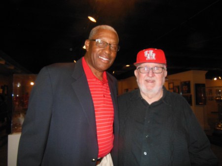 Former UH Cougar Defensive Lineman Jerry Drones and Bill McCurdy