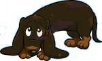 A Very Sad Dachshund